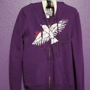 Billabong Purple Peace Hoodie